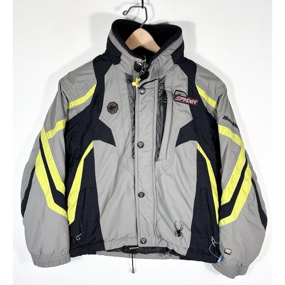 SPYDER XT Kids Size 12 Bode Miller Ski Snowboard Jacket Detachable Thinsulate - Picture 1 of 16